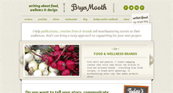 Desktop Screenshot of brynmooth.com